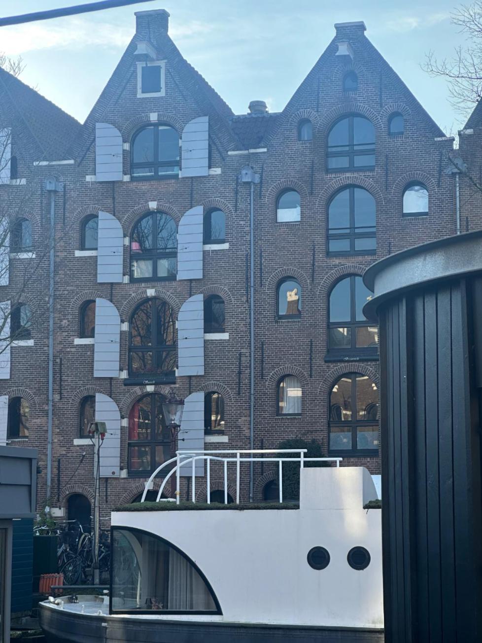 Houseboat Bnb The Floating Nest Ámsterdam Exterior foto